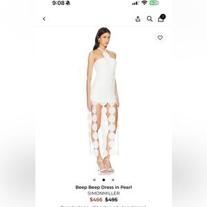 SOLD OUT EVERYWHERE Simon Miller Pearl Beep Beep Dress